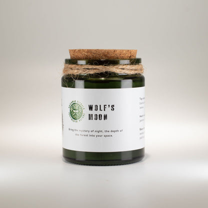 Bougie de soja Woodwick Greenman – Lune du Loup