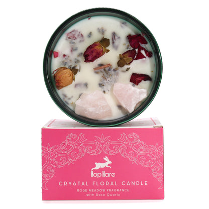 Bougie de Cristal Hop Hare – The Lovers | Quartz Rose