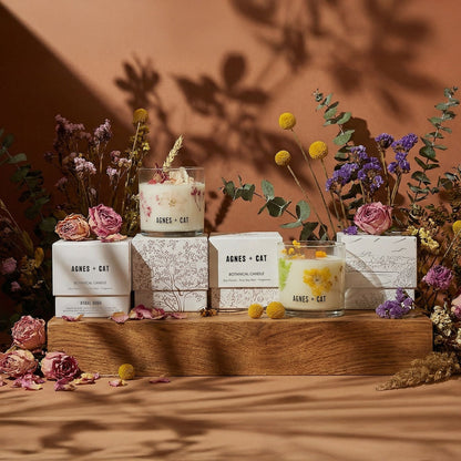 Bougie Parfumée Lakeland Mocha – Cire de Soja Naturelle & Mèche en Bois